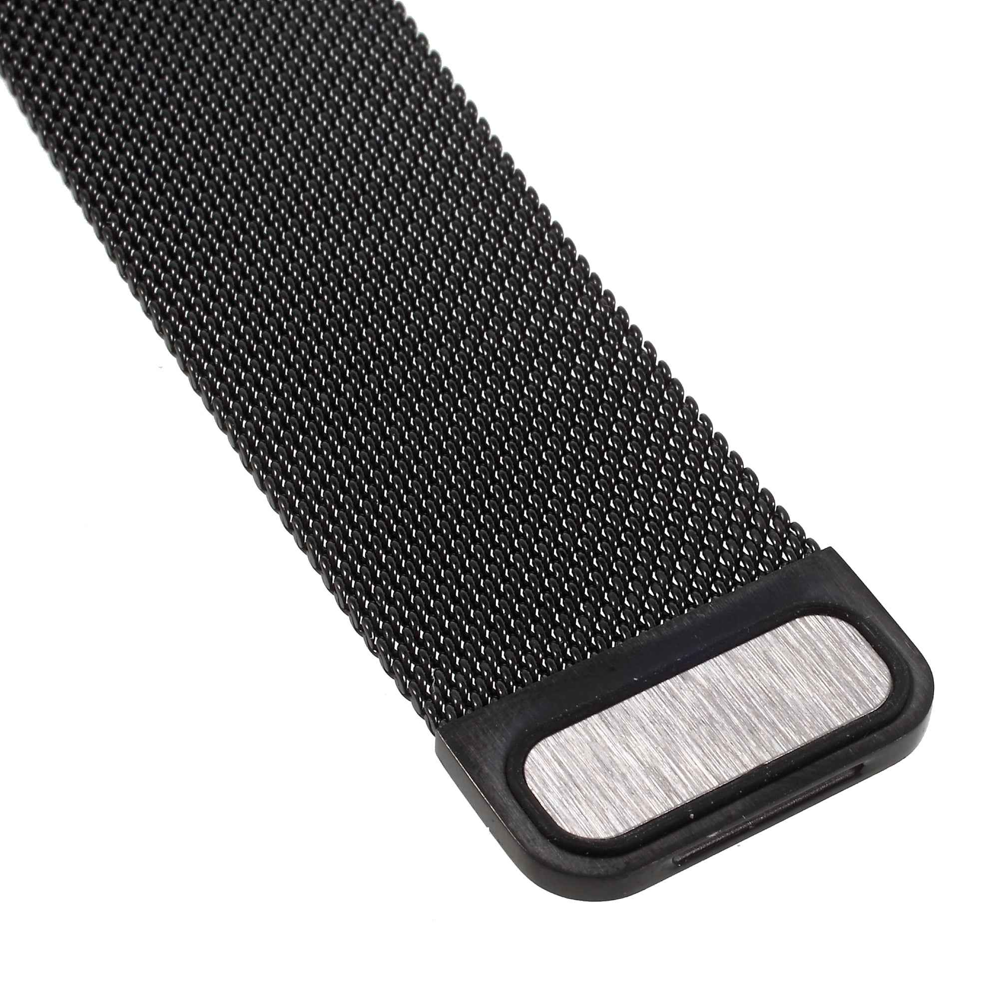 XINCUCO Magnetic Milanese Metal Wrist Watch Strap for Apple Watch Series 8 7 41mm / Series 6 SE / SE(2022) 5 4 40mm / Series 3 2 1 38mm - Black