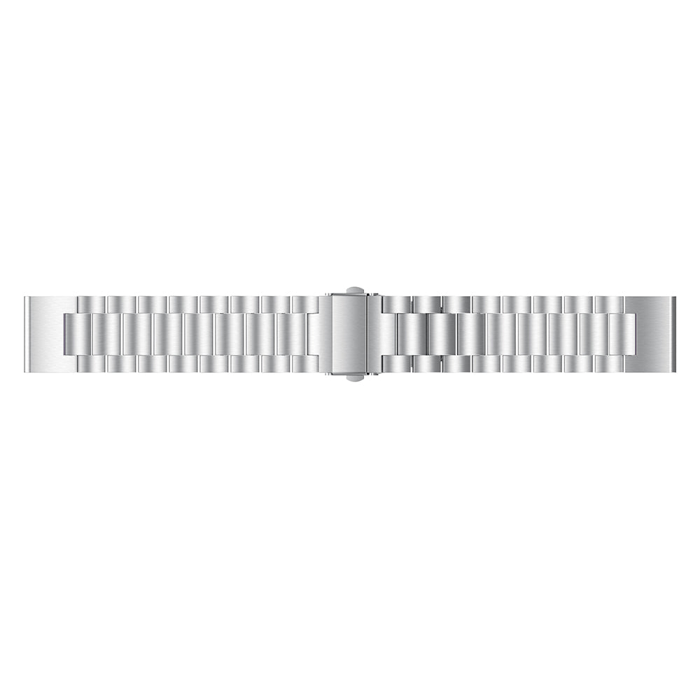 For Garmin Fenix5/Forerunner 935 22mm Stainless Steel Watchband Folding Clasp Wrist Strap Replacement - Silver Color - UNIQBUY