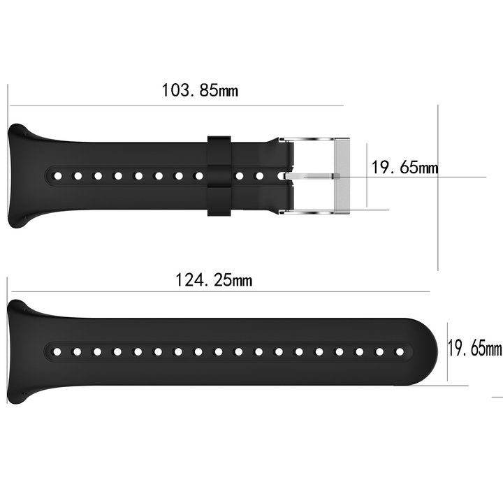 Silicone Smart Watch Band Replacement Strap for Garmin Swim Watch - UNIQBUY