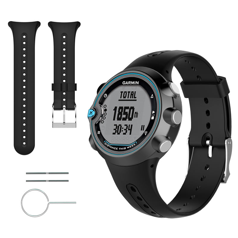 Silicone Smart Watch Band Replacement Strap for Garmin Swim Watch - UNIQBUY