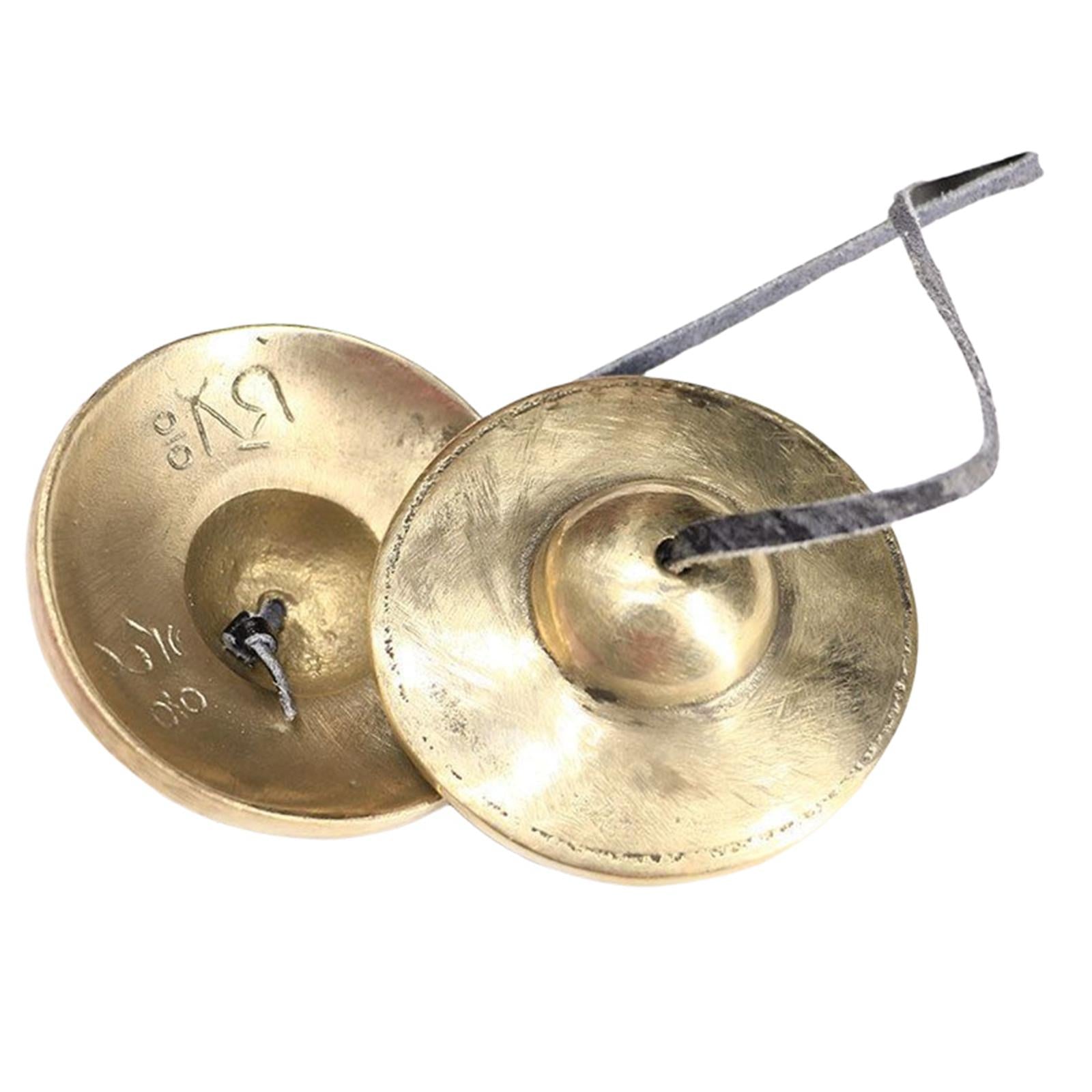 Bronze Tingsha Cymbals - Yoga Chime Bell - Buddhist Tingsha Cymbals B