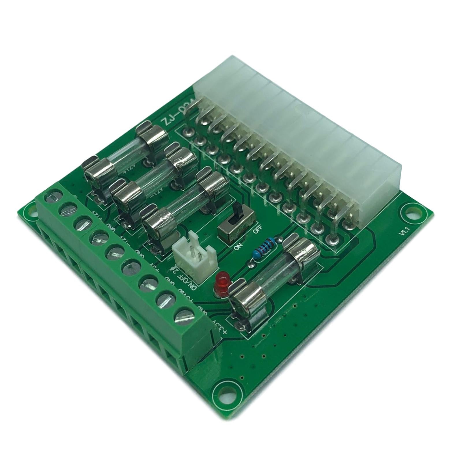 ZJ012 Desktop ATX Power Adapter Board Power Outlet Wiring Module Boards