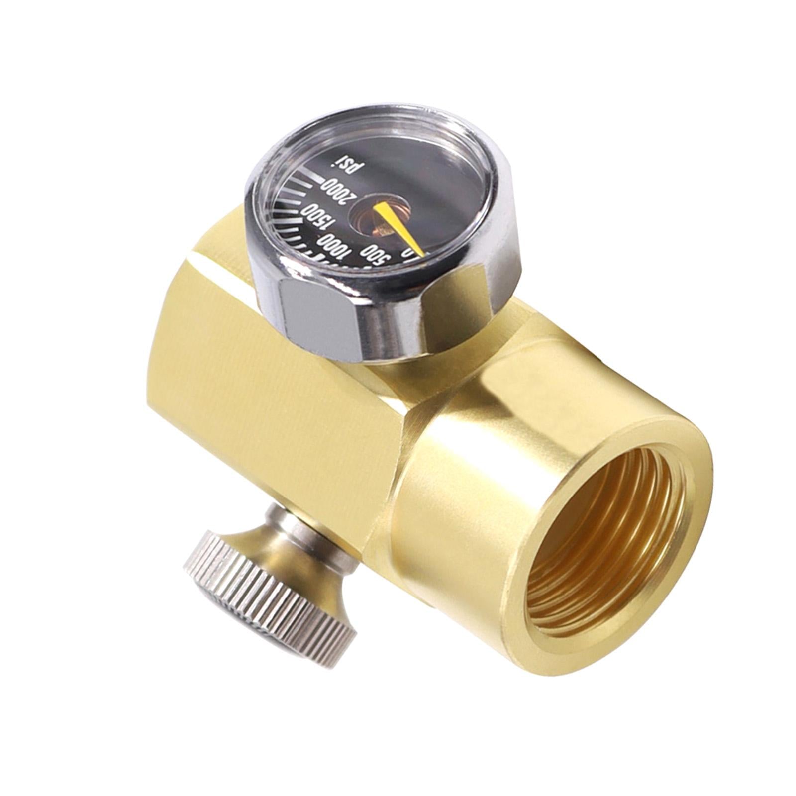 Cylinder Refill Adapter with Switch and 2000PSI Pressure for W21.8-14 Valve