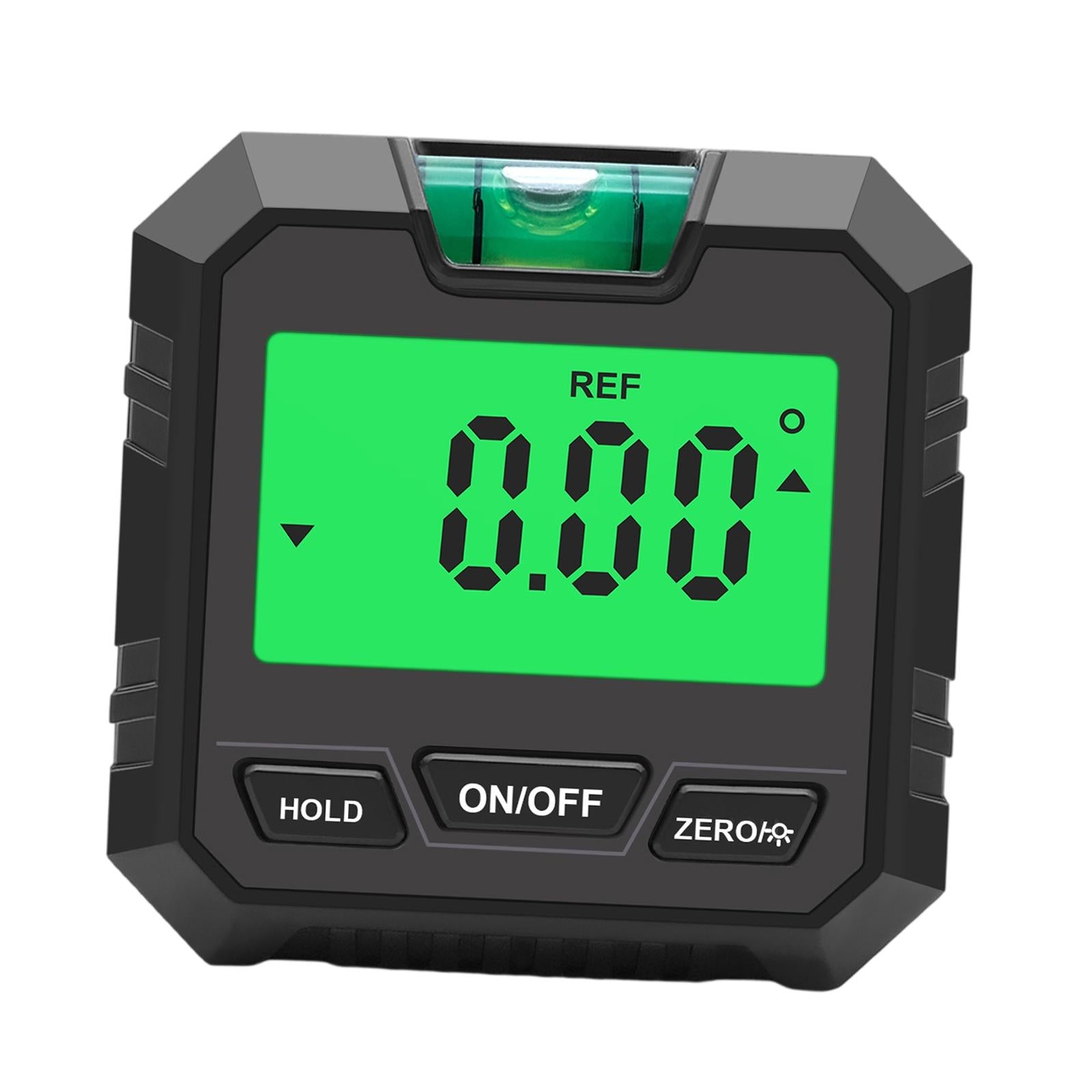 Mini Digital Protractor Measurement Tool for Drilling Machinery Woodworking Black B