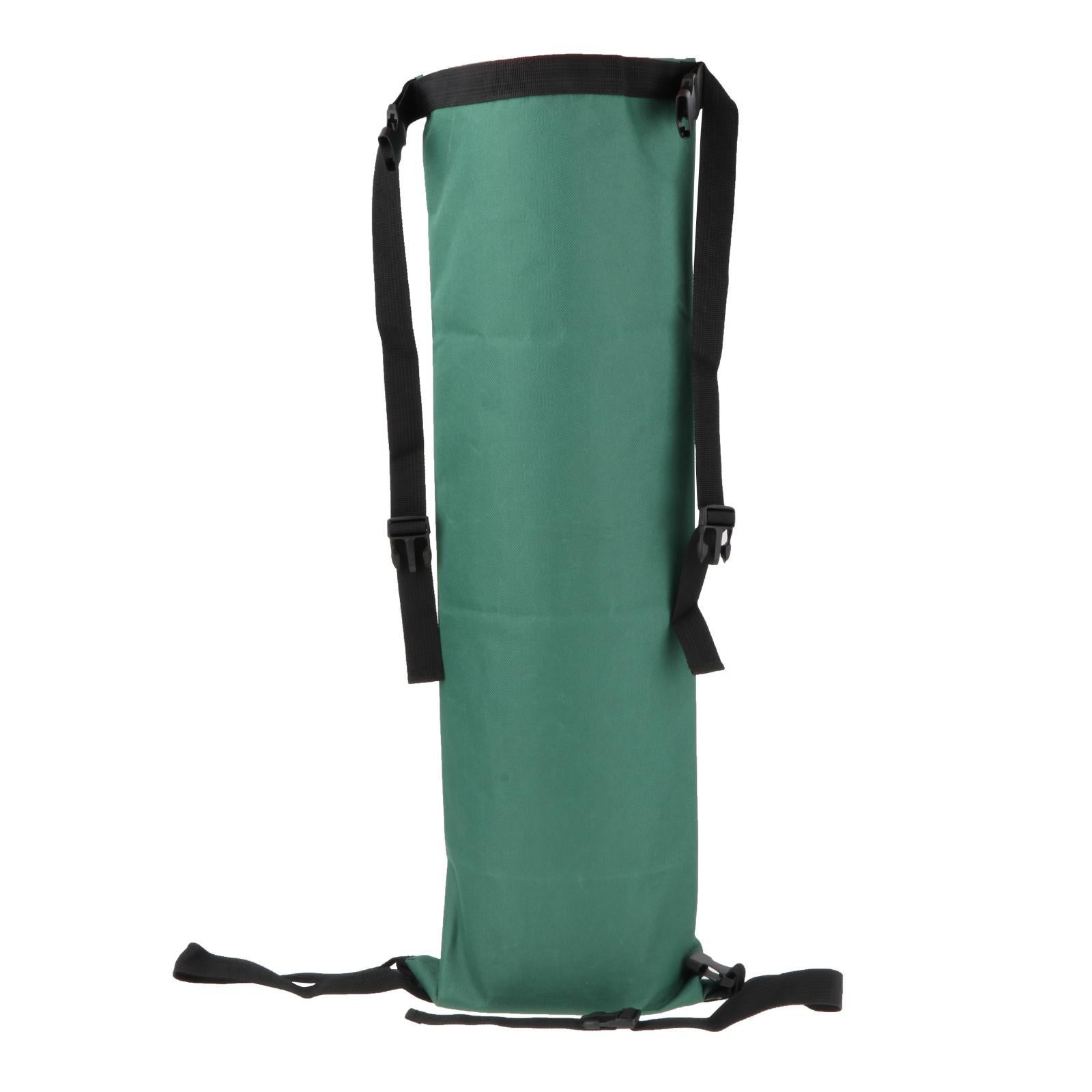 Oxford Cloth Oxygen Tank Bag for Wheelchair/Scooter Storage Pouch Carrier Dark Green