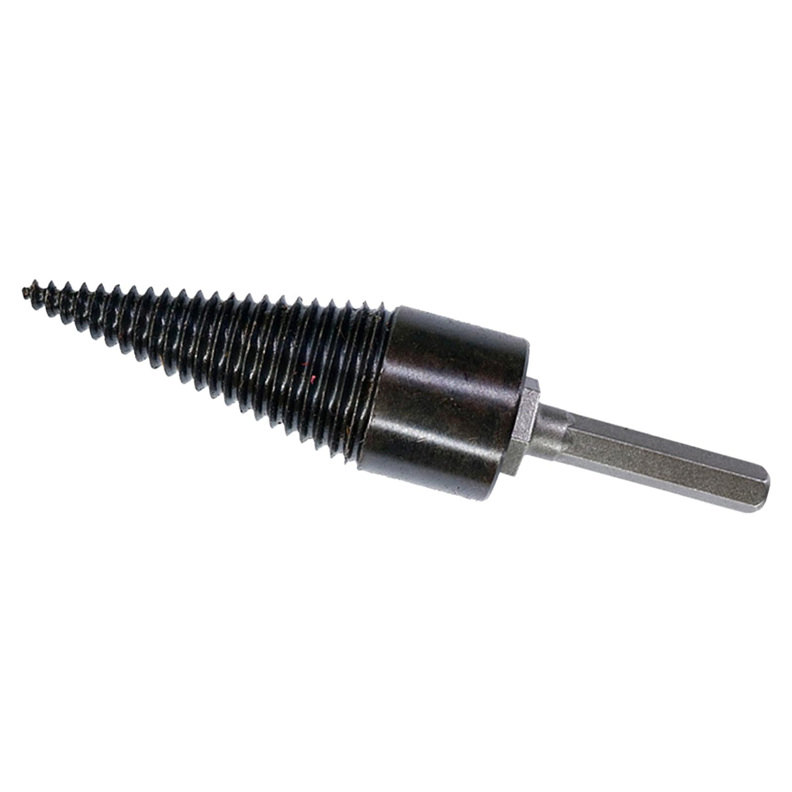 Firewood Drill Bit Timber Breaking Chopper Bits Reamer Woodworking Tools 32mm Hex Shaft