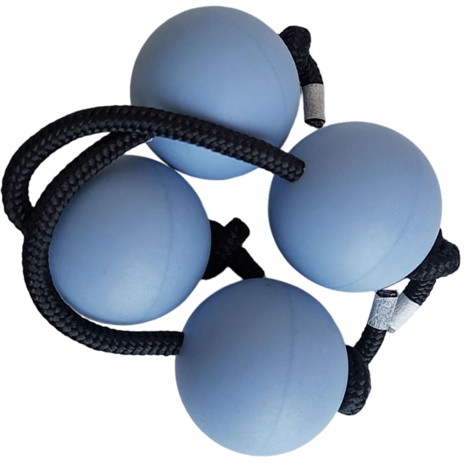 4Pcs Authentic African Shaker Portable Convenient for Percussion Ensembles Blue