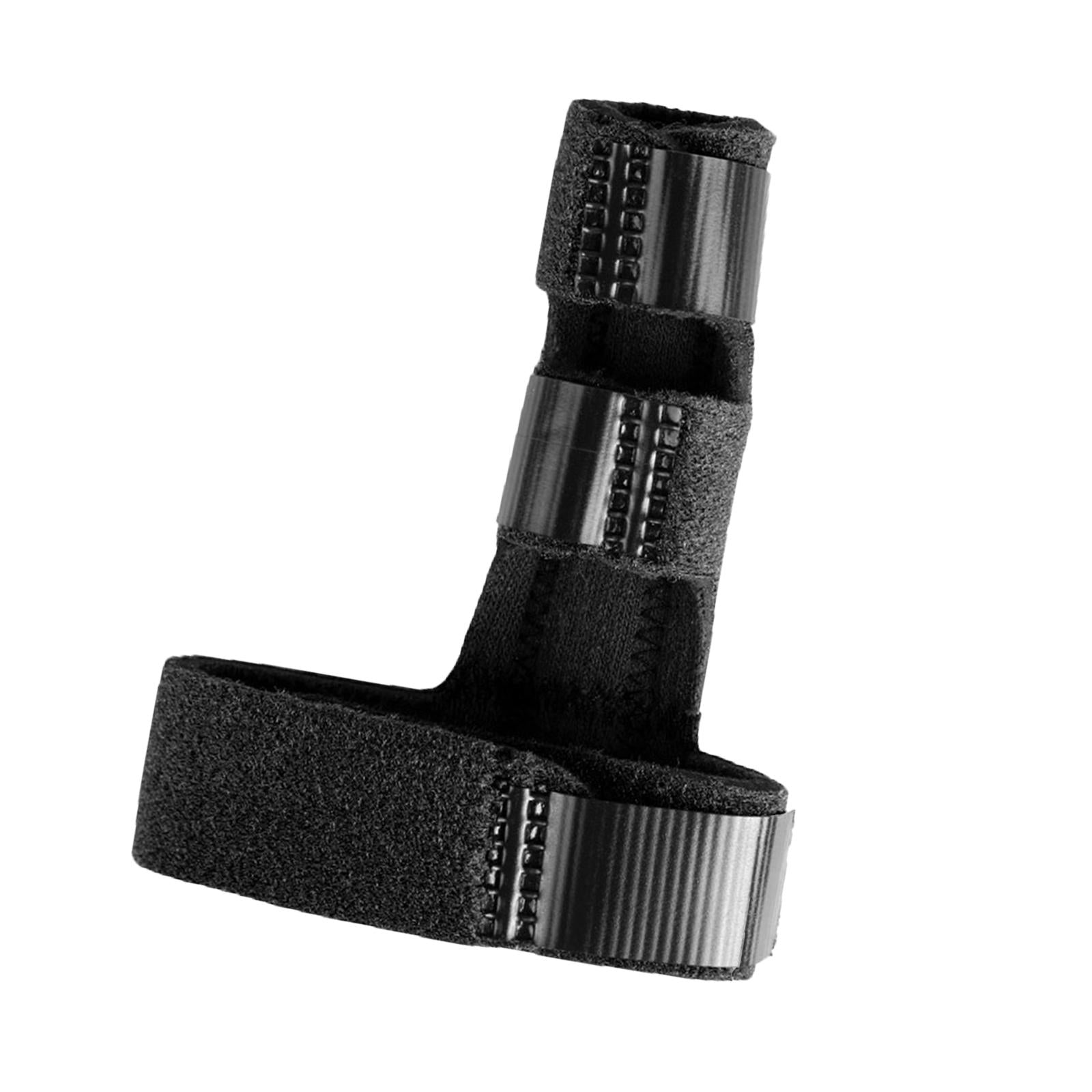 Trigger Finger Splints for Thumb, Index, Middle, Ring, Little Finger Black