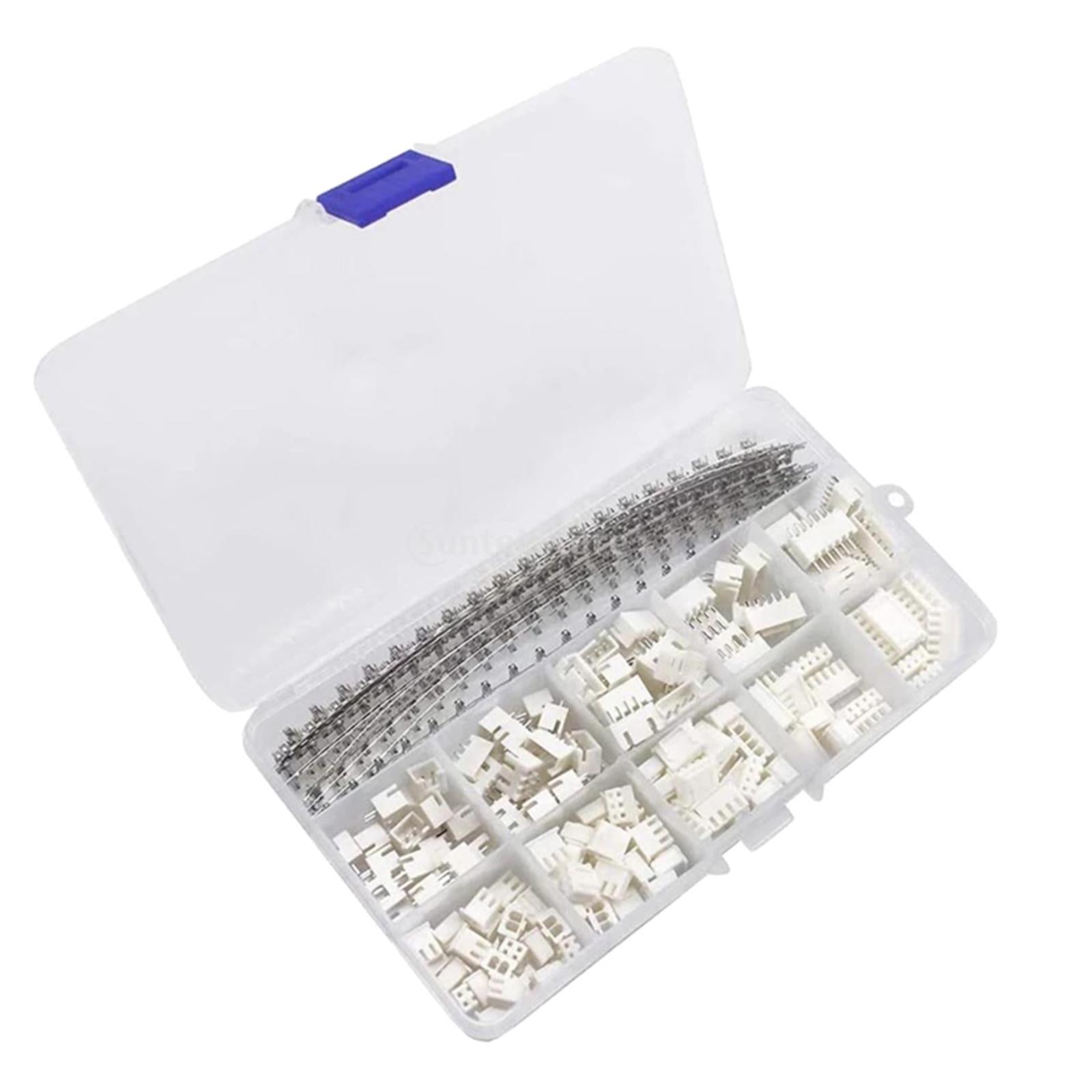 460 Pieces Jst Connector Kit Assortment for Motorcycle, Bike, Car, Boats XH2.54