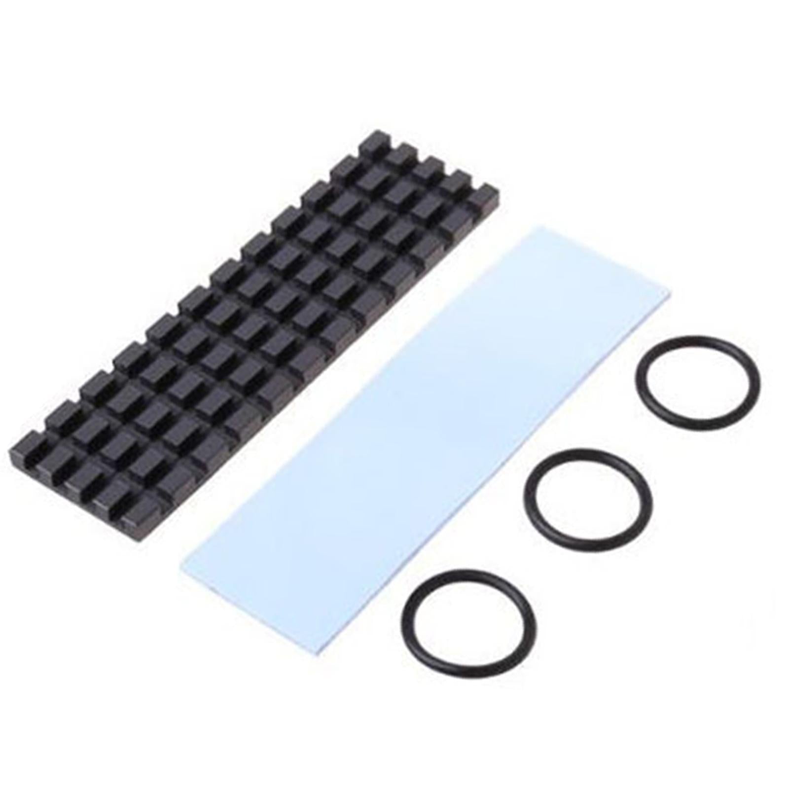 M.2 2280 Pure Copper Graphene SSD Heatsink w/Thermal Pad Grid 4.0mm