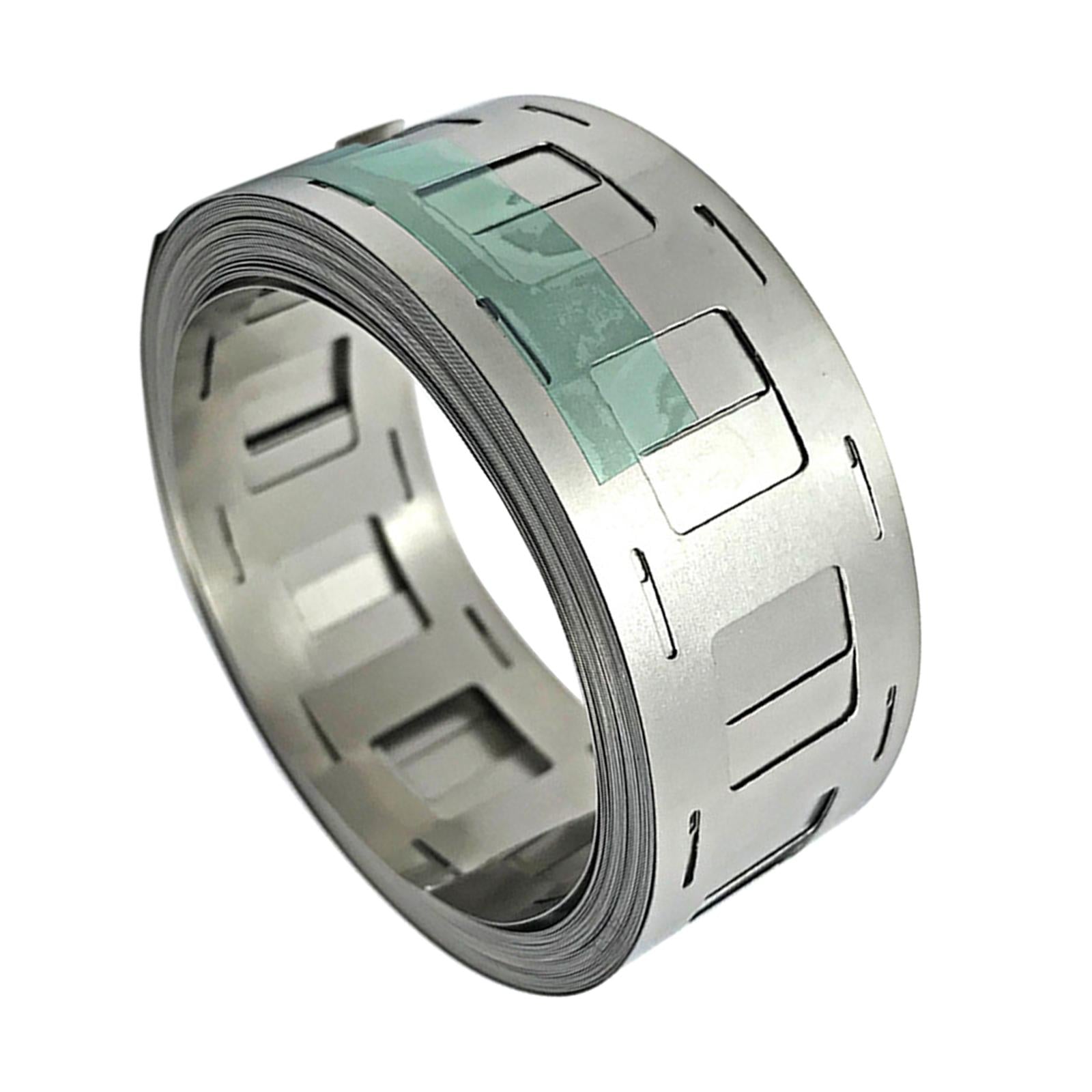 Nickel Plated Steel Strap Strip 0.15x20.2x27mm for 18650 Battery Spot Welder