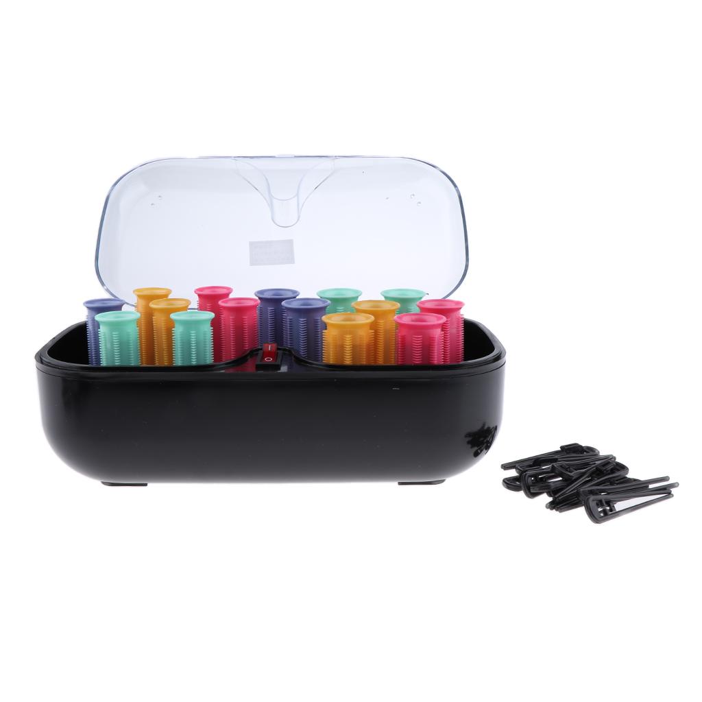 15Pcs Instant Heat Rollers Hair Styling Heated Curlers for All Hair Types