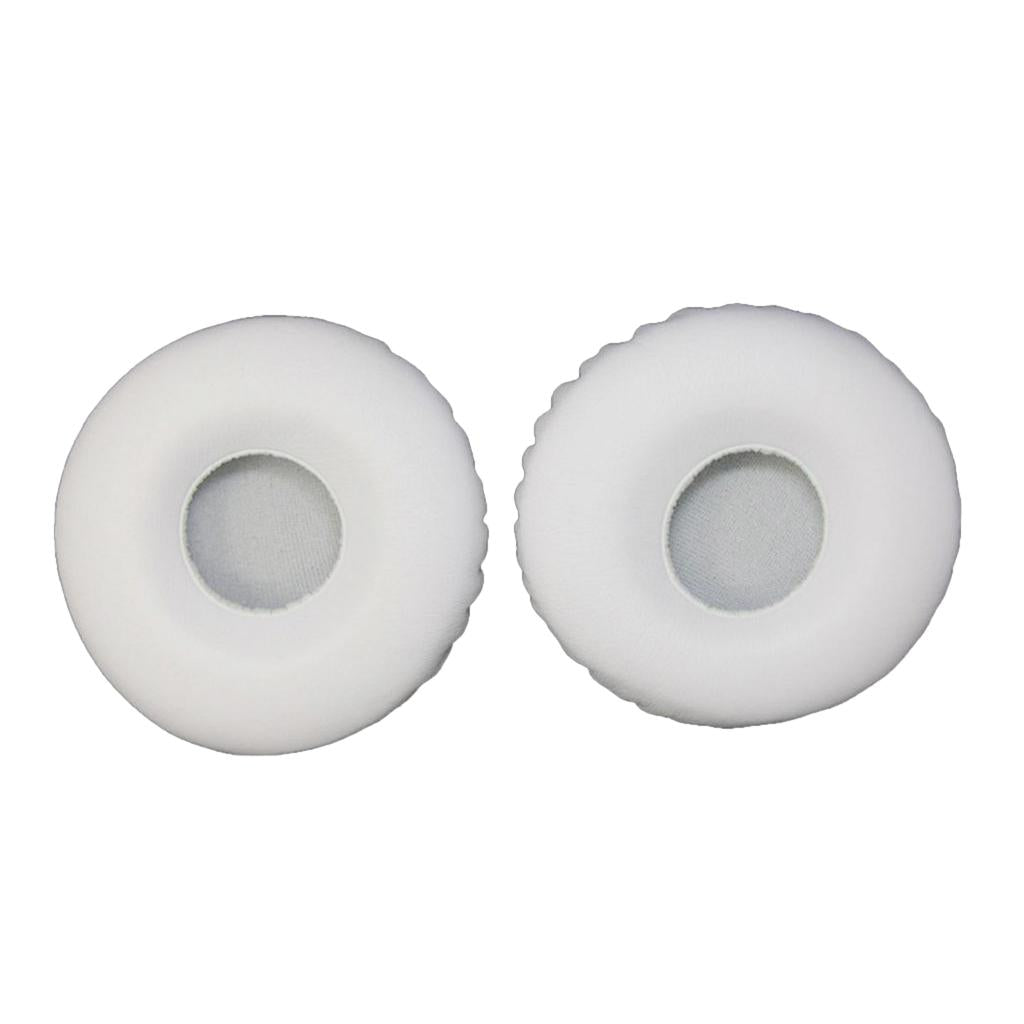 1Pair Ear Pads Cushions Soft Comfortable Earpads Replace for Beat Solo white