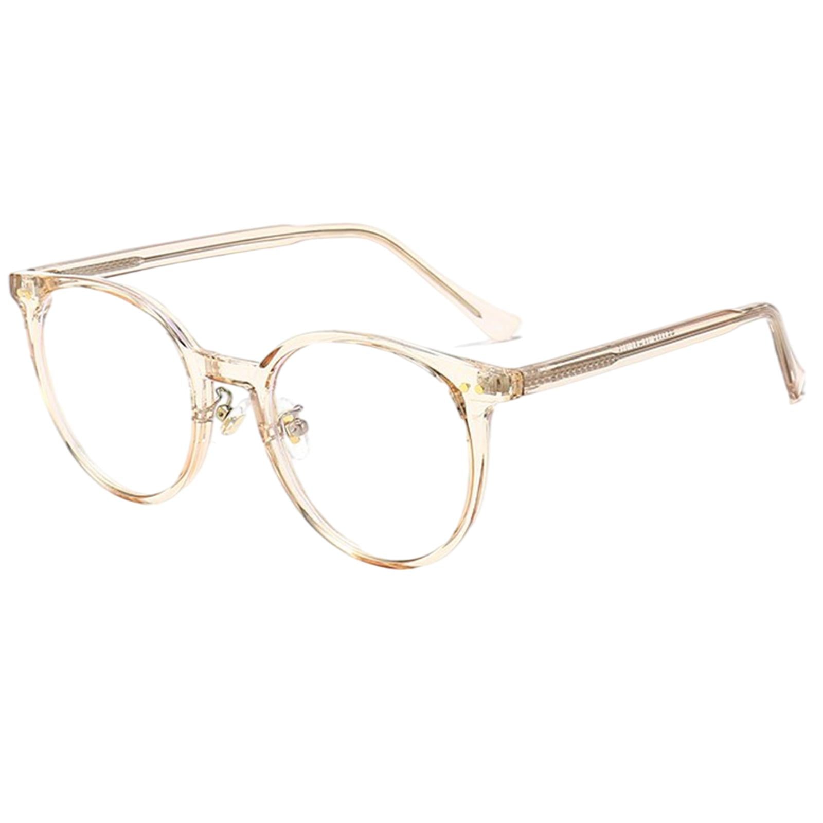 Light Blocking Glasses Anti Glare Computer Gaming Glasses for Men Women Tea1