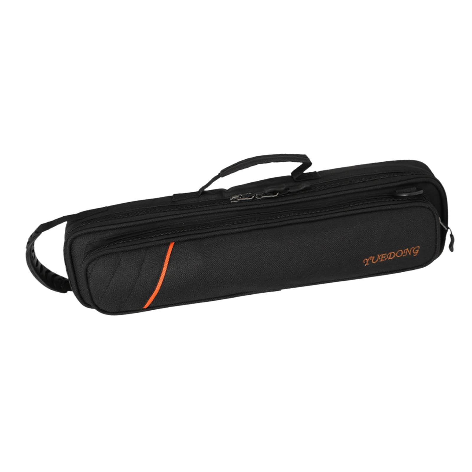 Flute Case Lightweight Flute Accessories Portable Wear Resistant Black
