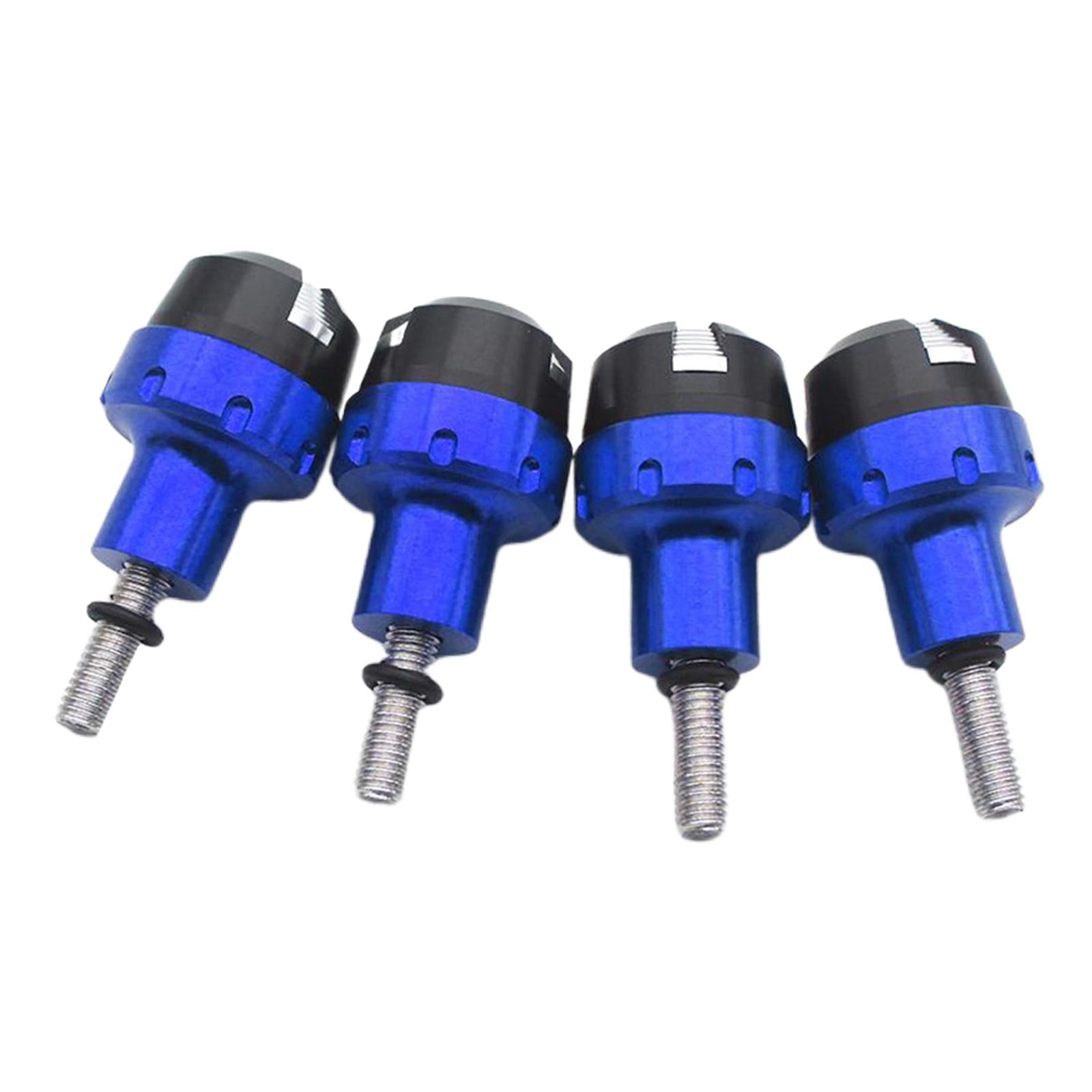 Fender 6mm Slider Mounting Screw Bolt Fork Protector For N-MAX 155 125 Blue