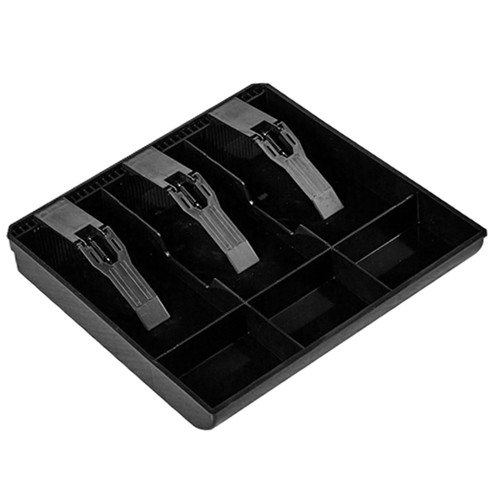 3 Grid Cash Drawer Replacement Cash Box for Store Hotel Storage Organizer