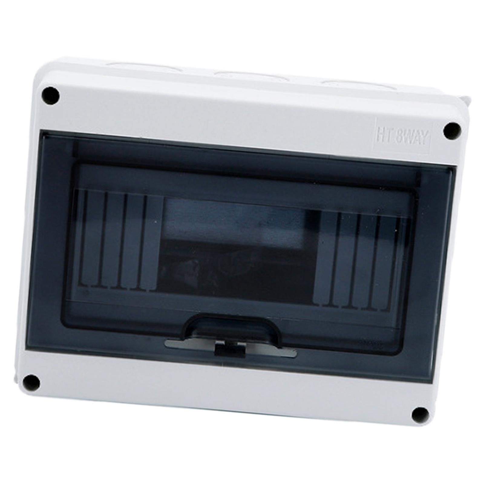 IP66 Waterproof Electrical Distribution Enclosure Outdoor Panel Box 8 Way