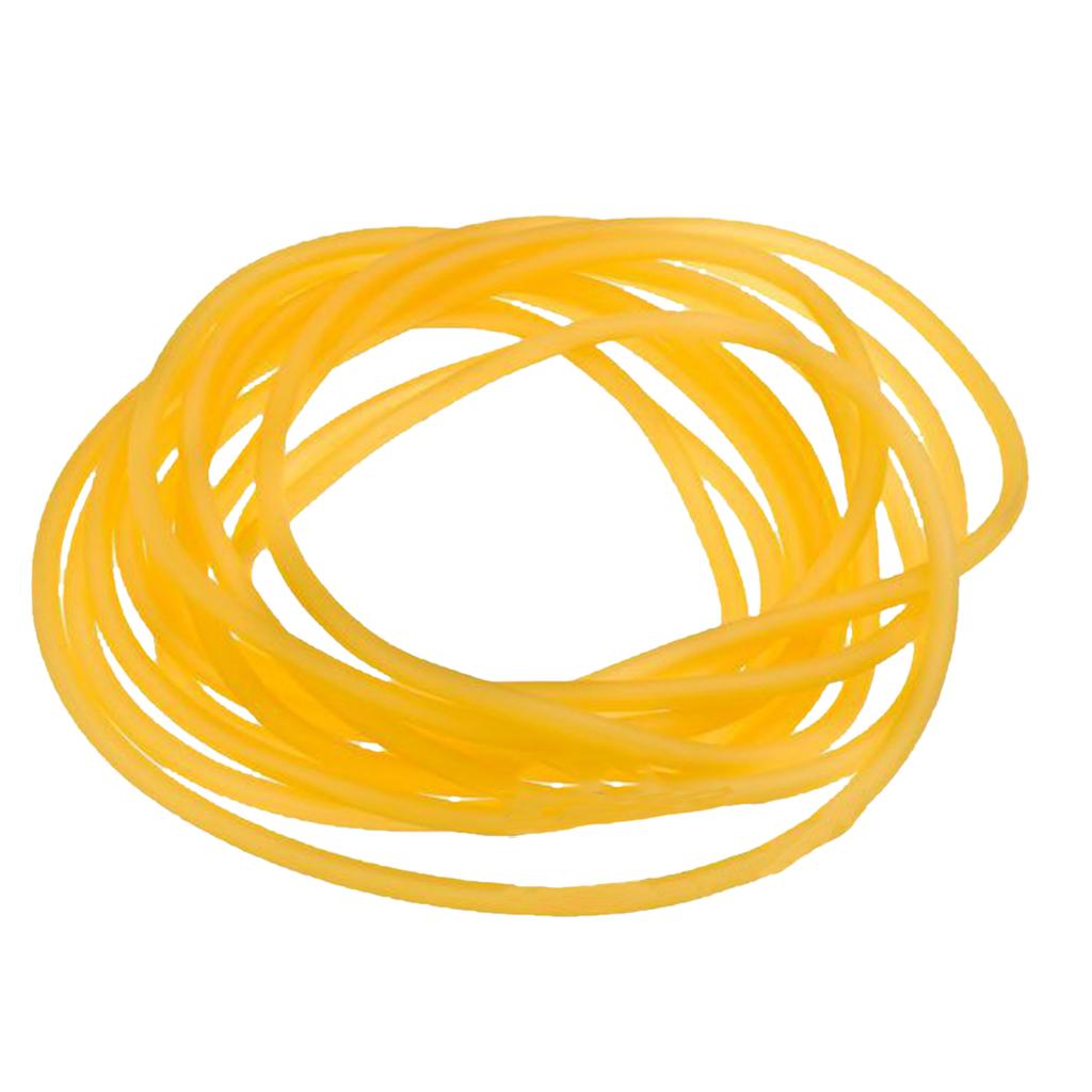 Latex Rubber Tubing Speargun Band Tube dia 0.24×0.35inch 98ft