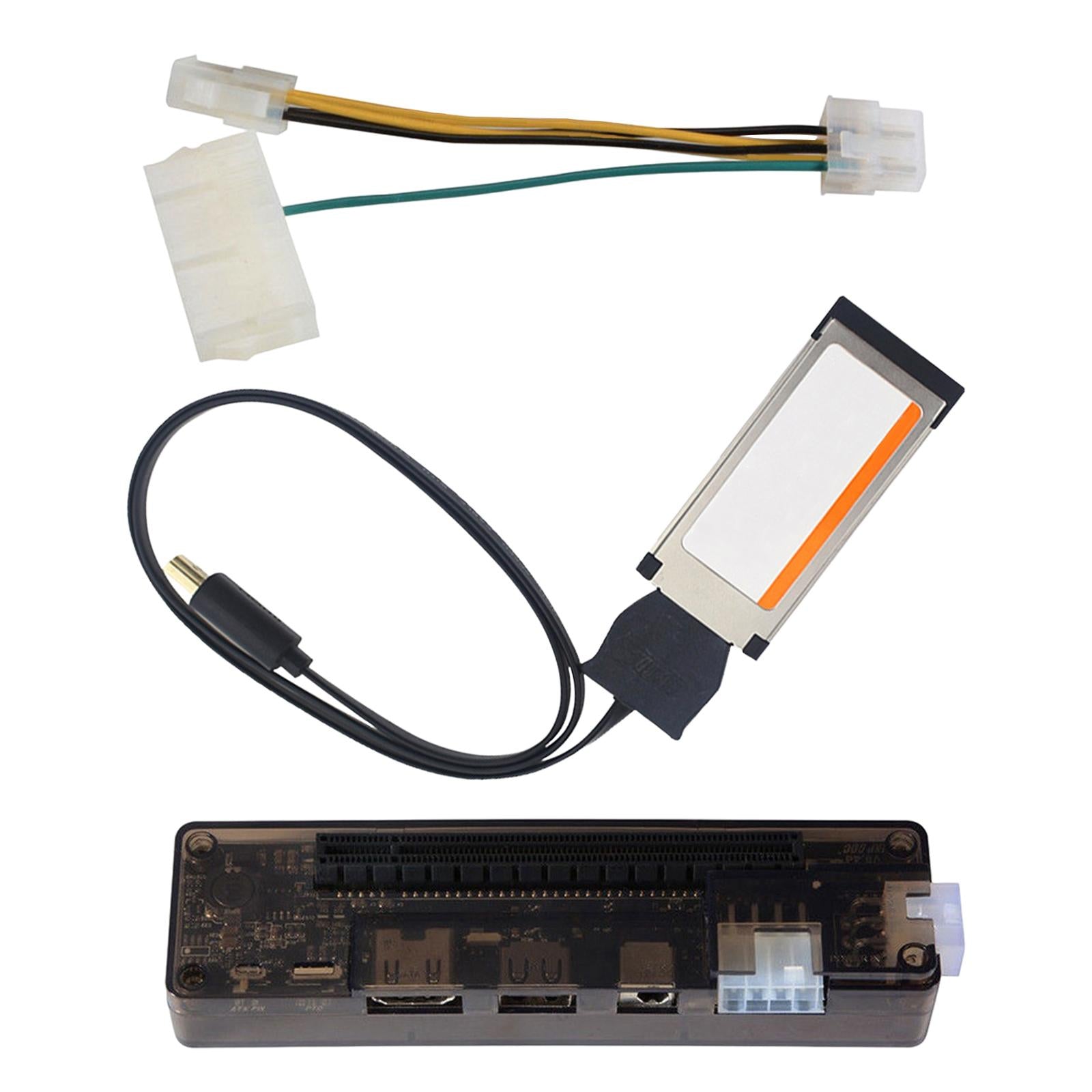 EXP Gdc Independent Video Card Dock Pci-E x16 Extended 12V DC for Notebook Expresscard