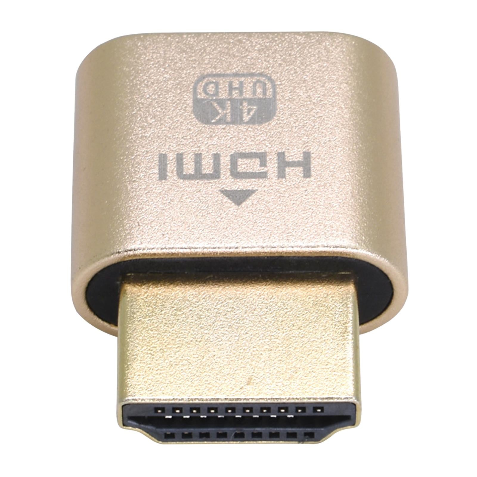 HDMI Dummy Plug 60Hz 4K Virtual Monitor Display Emulator For BTC Miner