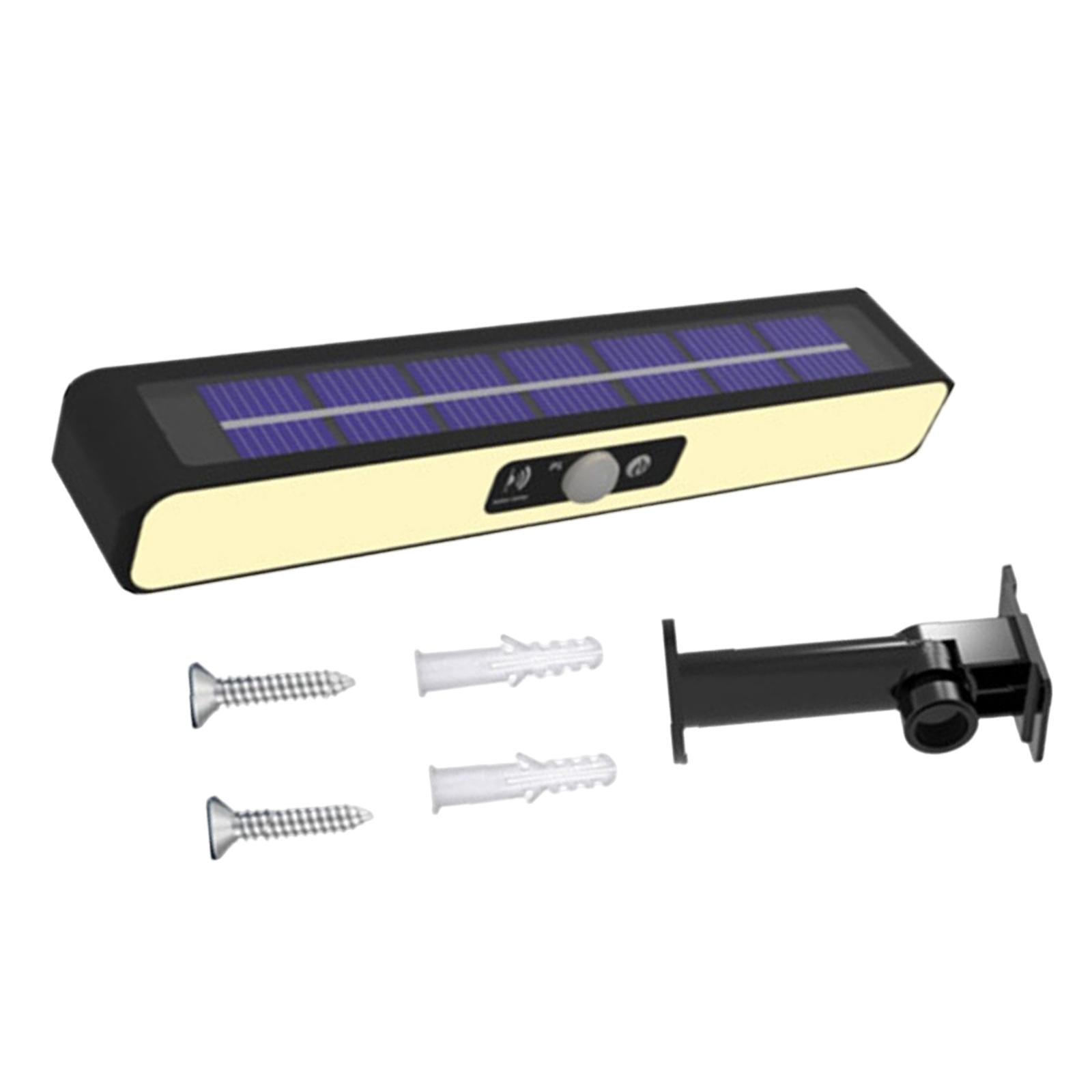38Pcs LED Solar Light Wireless Motion Sensor Bright for Garden Yard Walkway Warm White