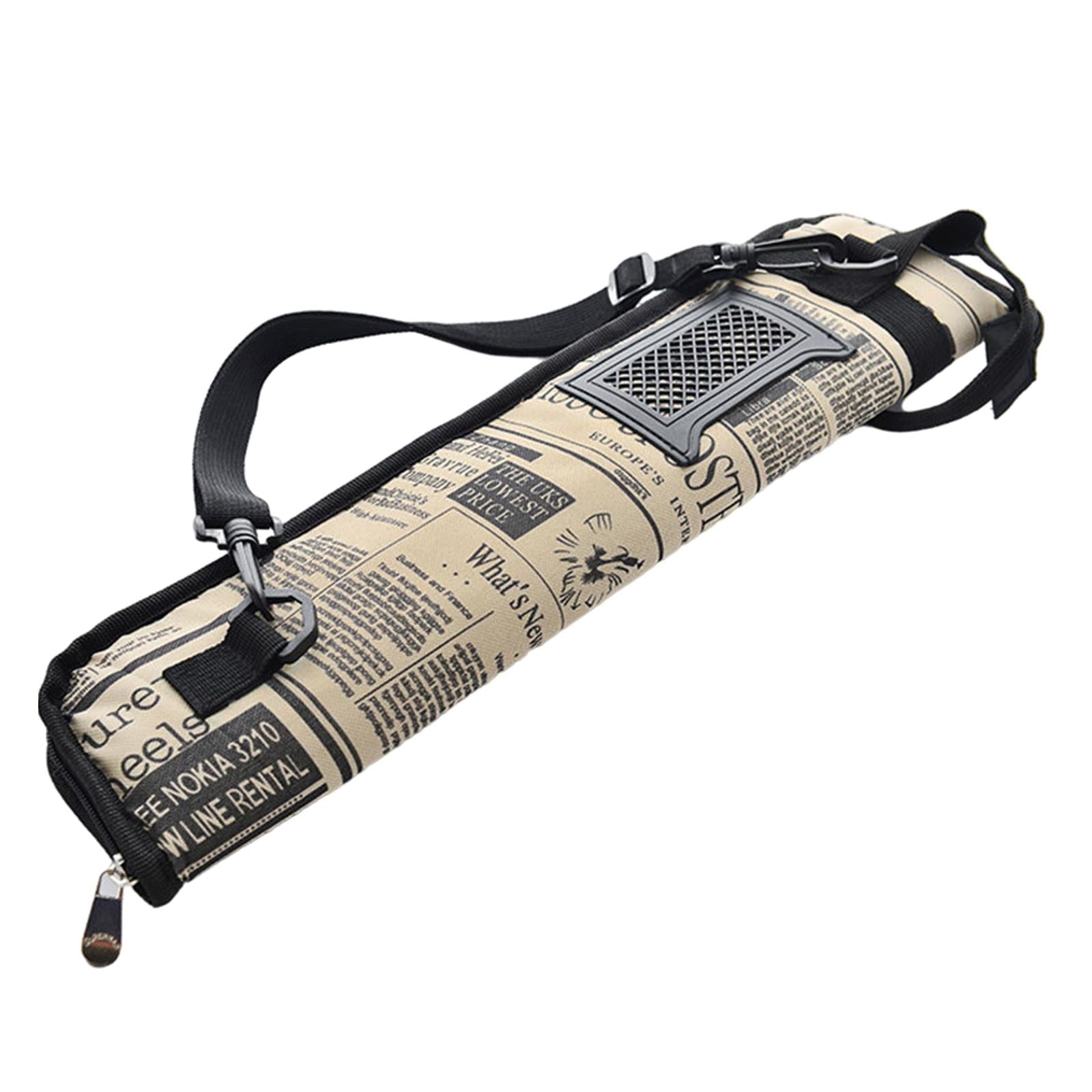 Standard Drum Mallet Storage Bag Thicken Sponge Drum Stick Shoulder Bag