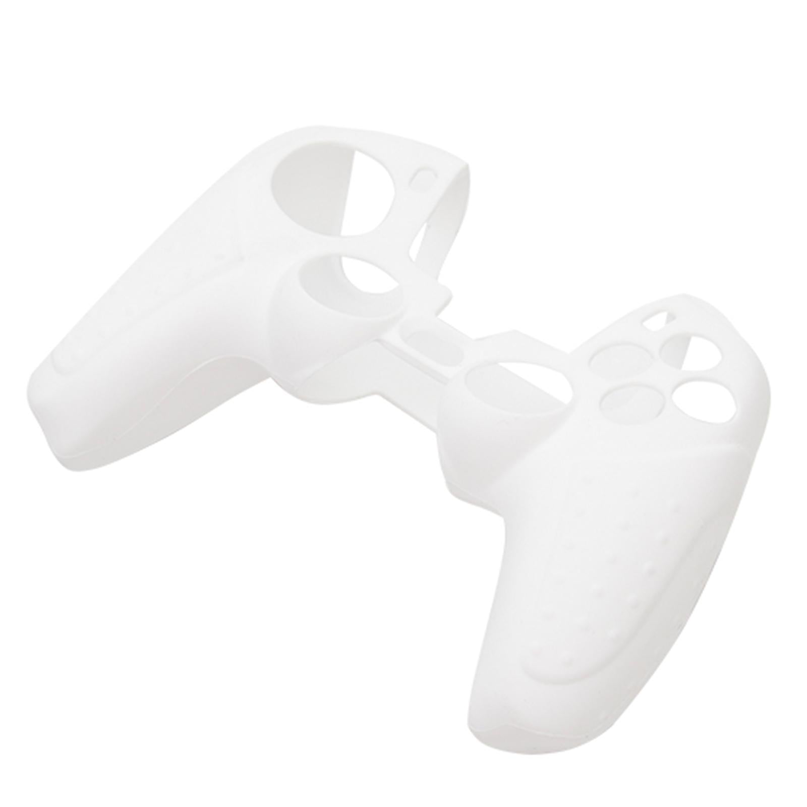 Non-slip Silicone Protective Case Cover for PS5 Controller White