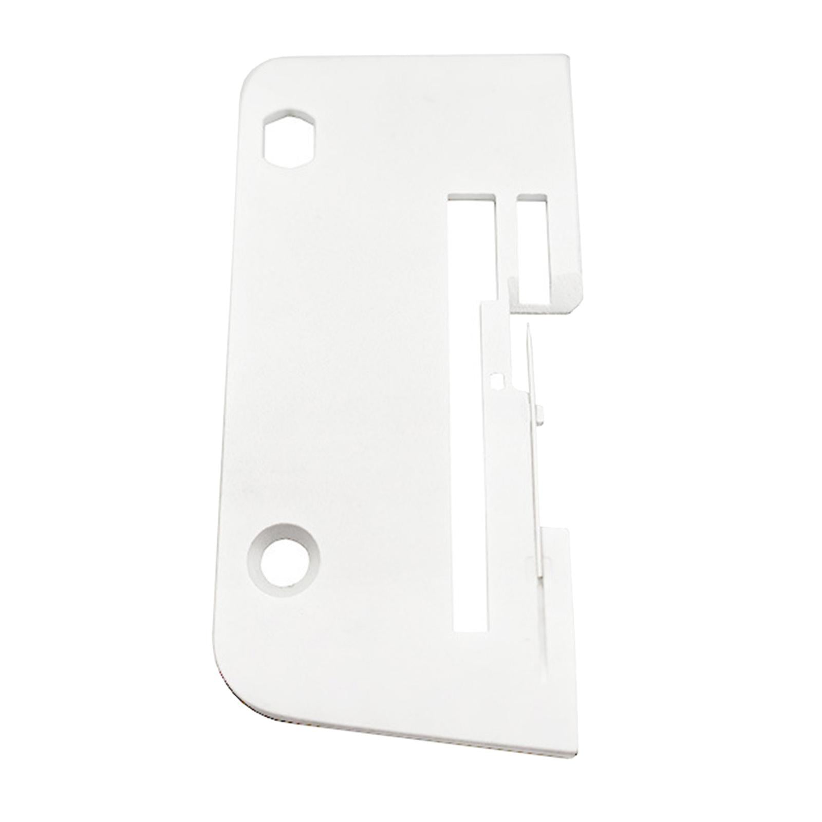8.2x4.1cm Sewing Machine Needle Plate Replacement White Parts Attachment