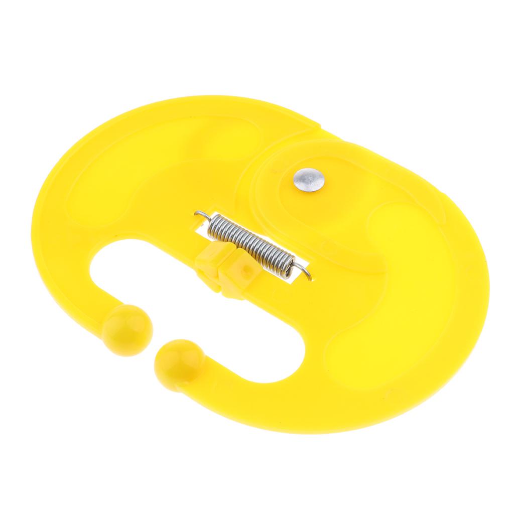 1Pc Plastic Weaner Anti Sucking Calf Cow Cattle Milking Stops Sucking Yellow