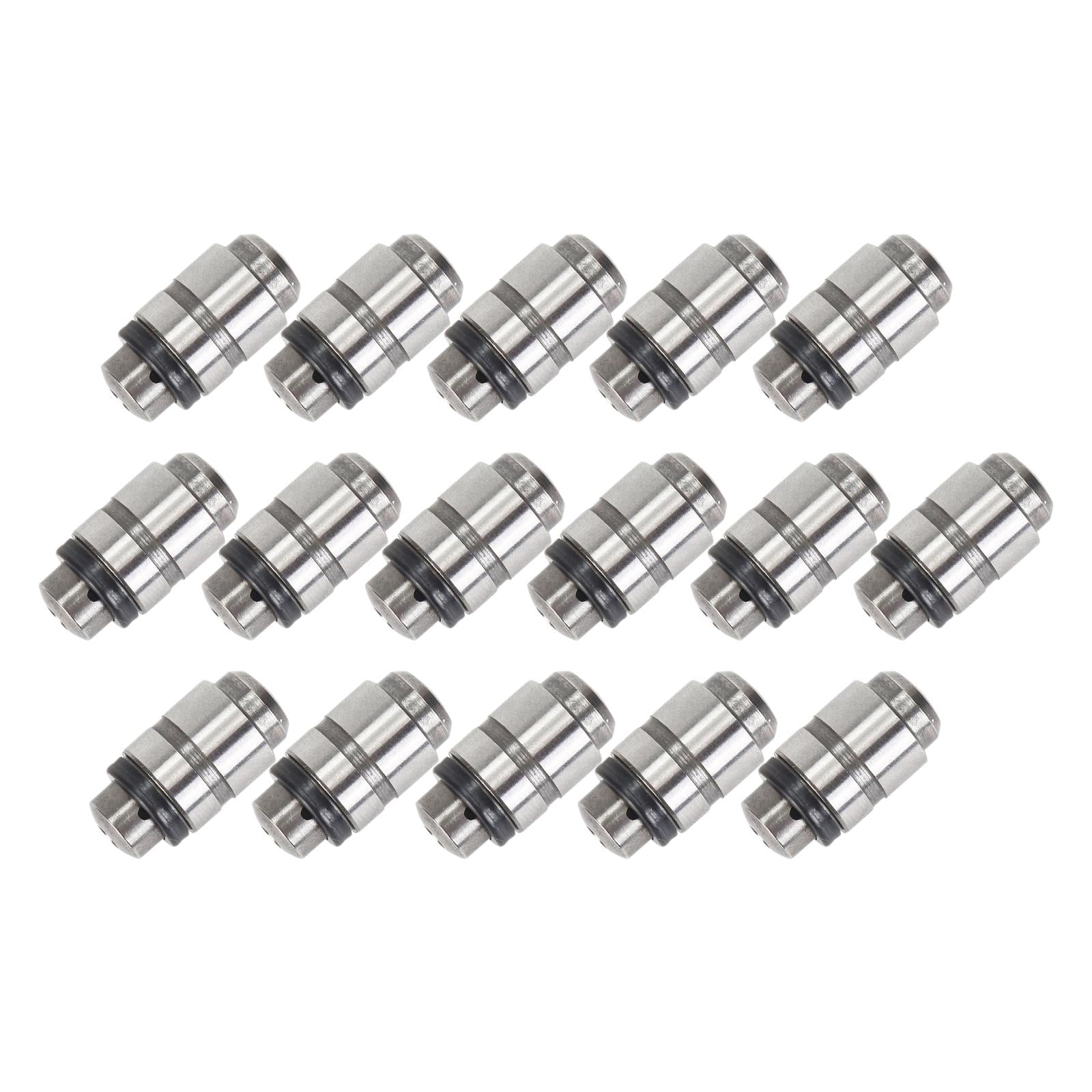16 PCS Valve Tappets Lifters Kit for Mitsubishi 2.5/3.0/3.5L 2131753 Silver