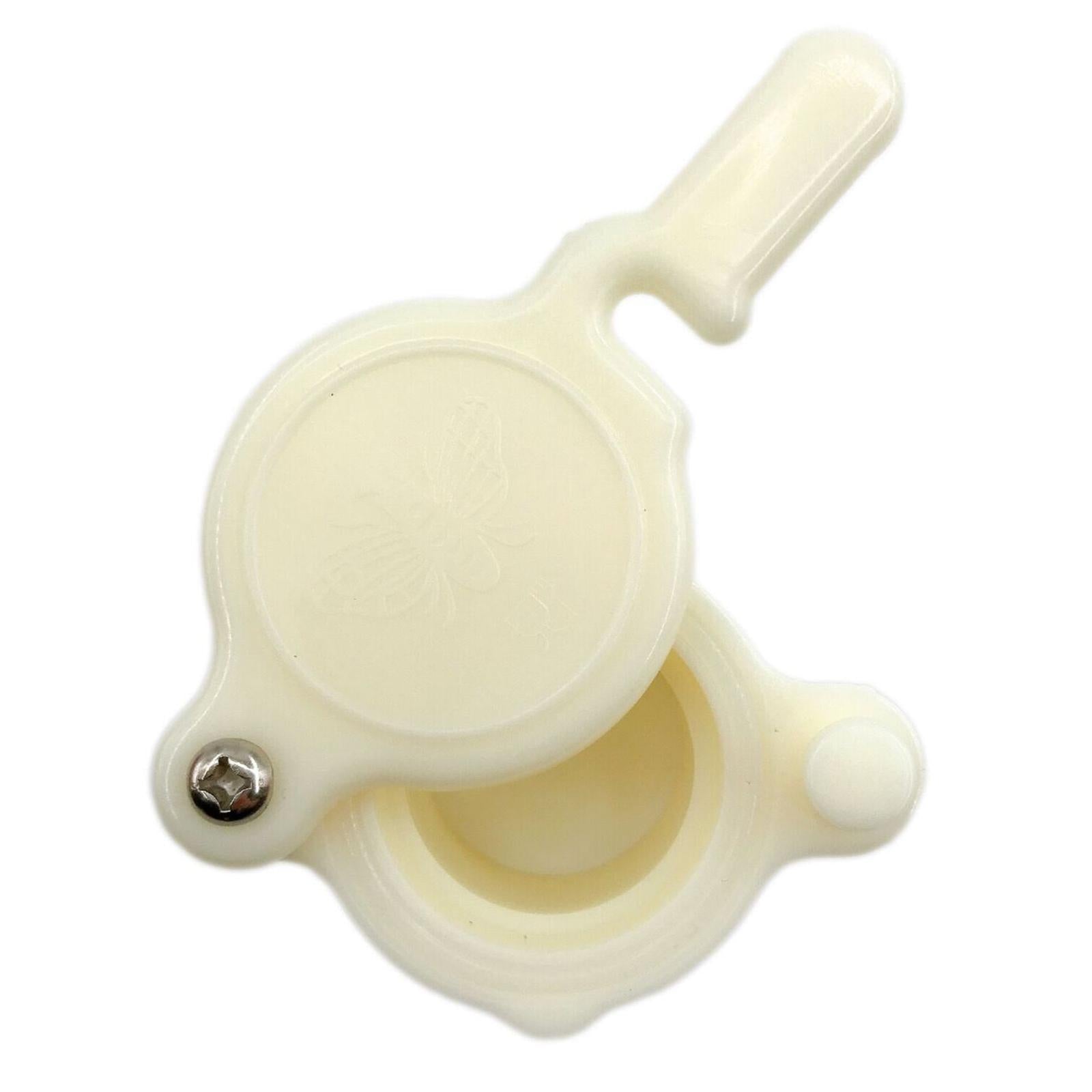 Gate Valve Beekeeping Equipment Beekeeper Tool Reusable for Garden White