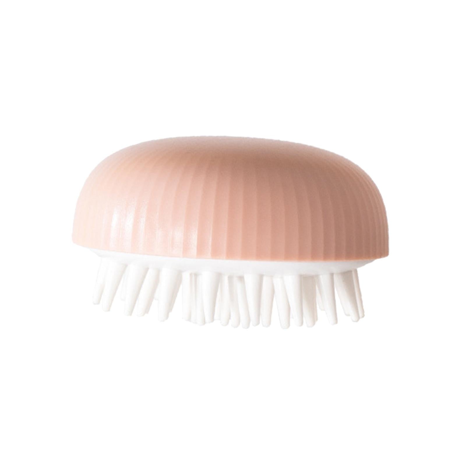 Handheld Hair Scalp Massager Shampoo Brush Wet Dry for Adults Children Dogs Pink