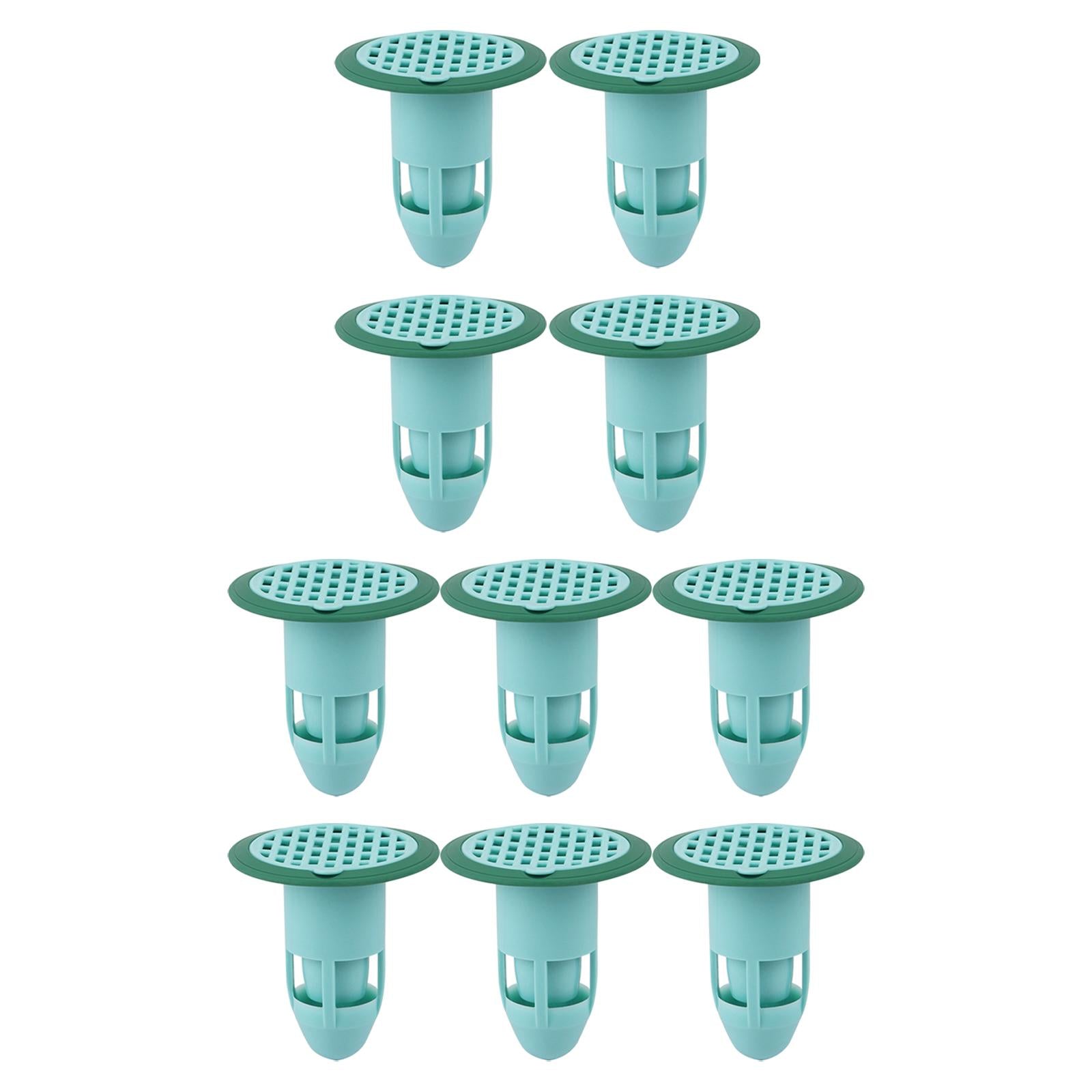 10x Deodorant Floor Drain Core Backflow Preventer Green Box Package