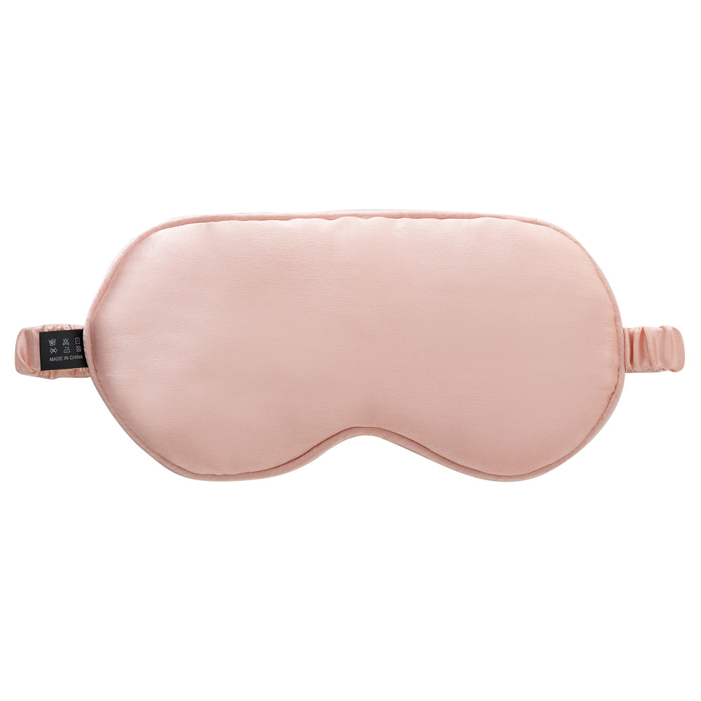 Ultra-Soft Mulberry Silk Sleep Eye Mask Eye Cover Eyeshade - Deep Pink