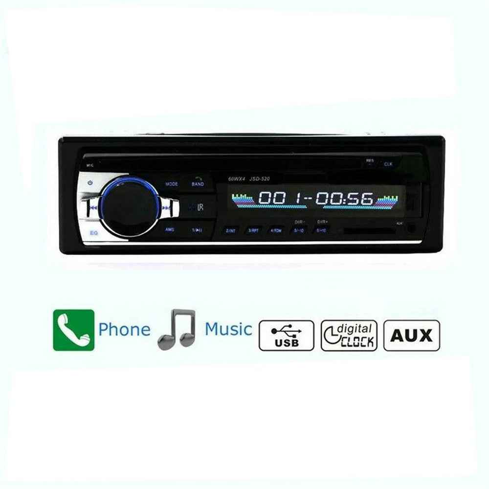 JSD520 Bluetooth-compatible Car Radio Stereo HeadUnit Player In-dash MP3 /USB/SD/FM/iPhone Non CD