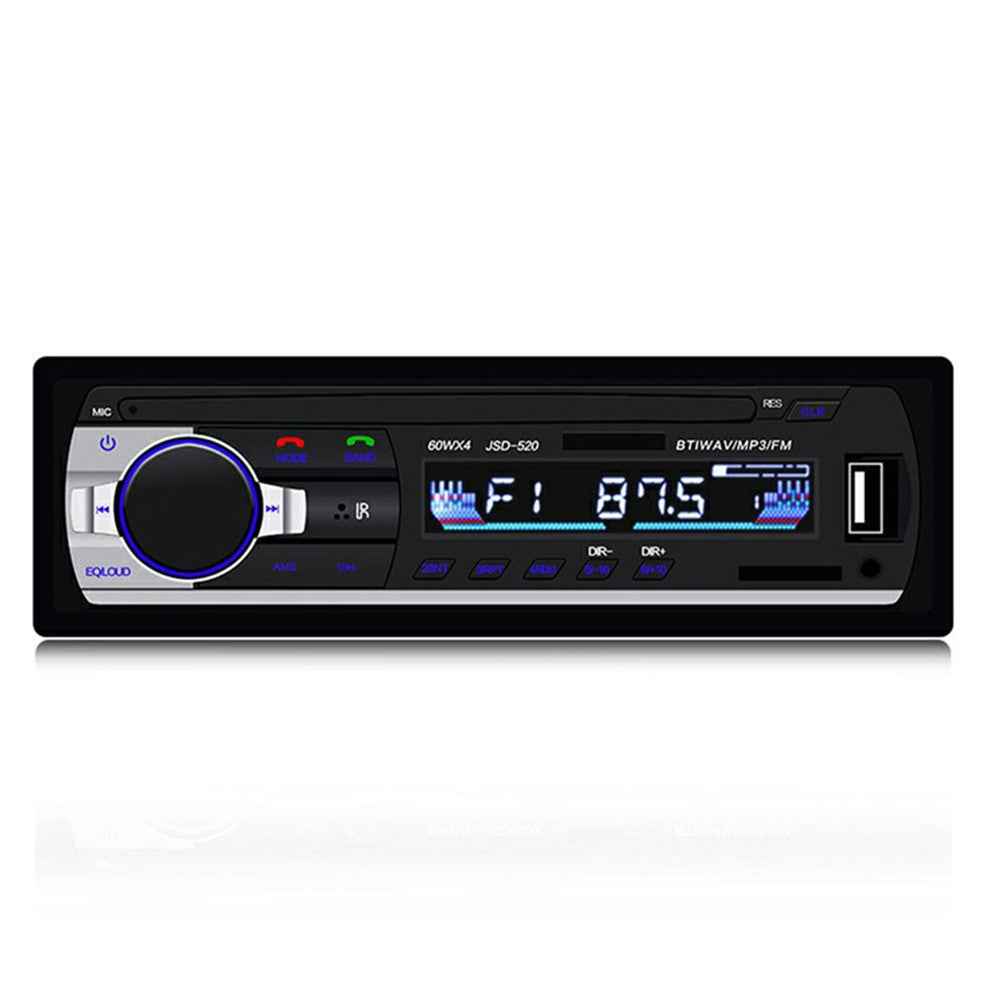 JSD520 Bluetooth-compatible Car Radio Stereo HeadUnit Player In-dash MP3 /USB/SD/FM/iPhone Non CD