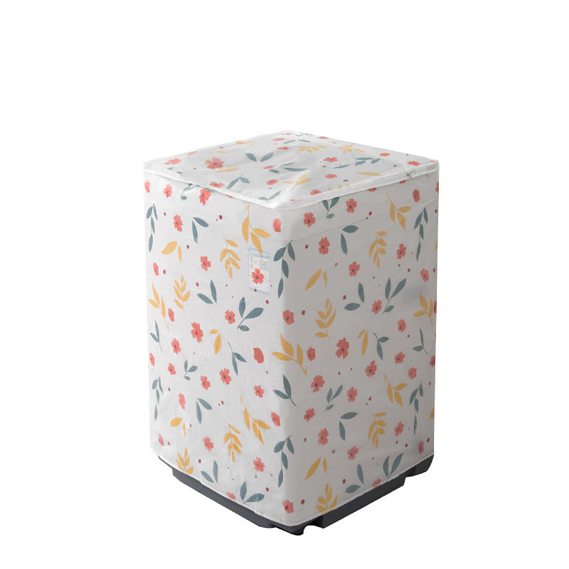 Home Waterproof All-inclusive Washing Machine Cover - Upper Openning/Floral Pattern