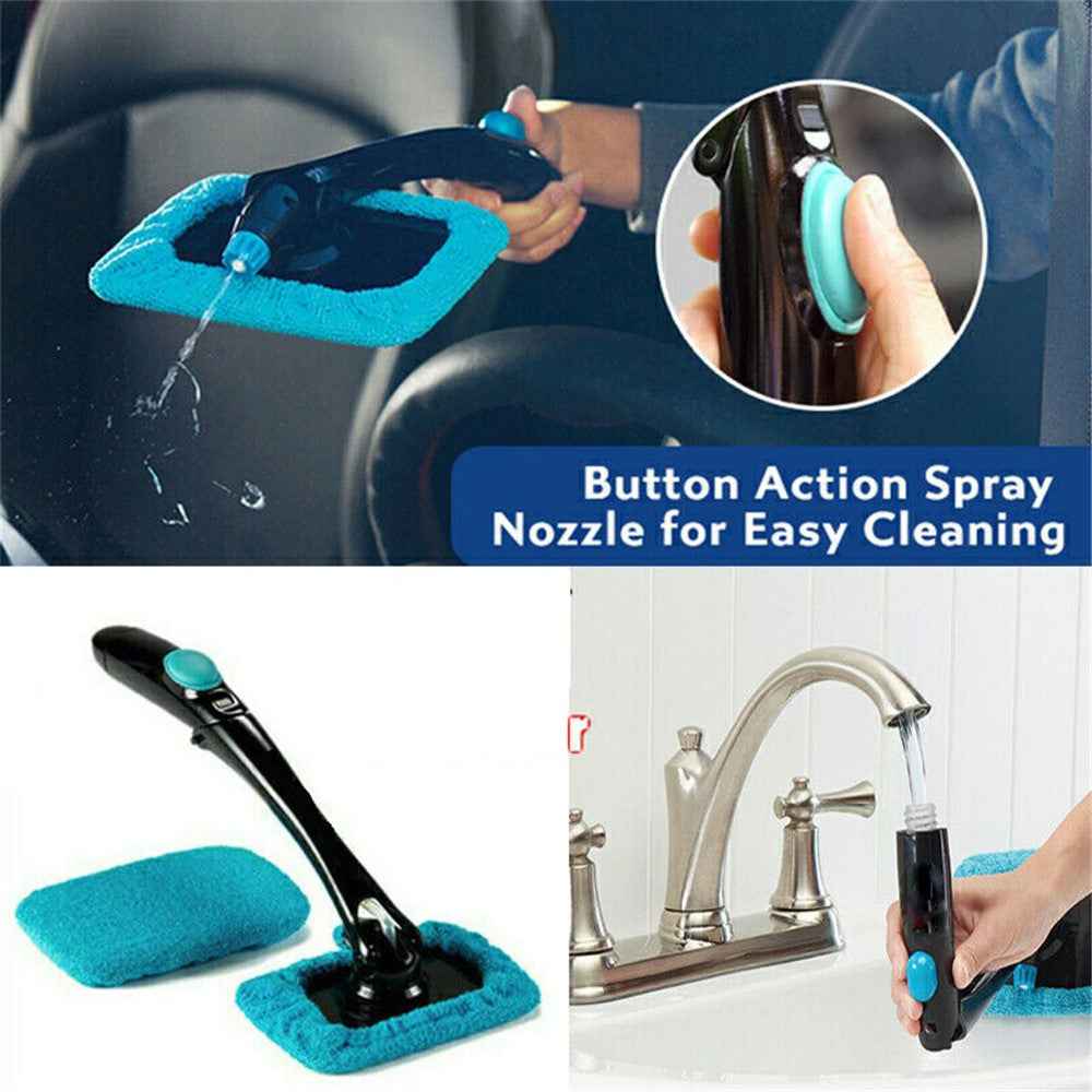 Windshield Wizard Car Window Cleaner Kit for Windscreen Glass Reusable