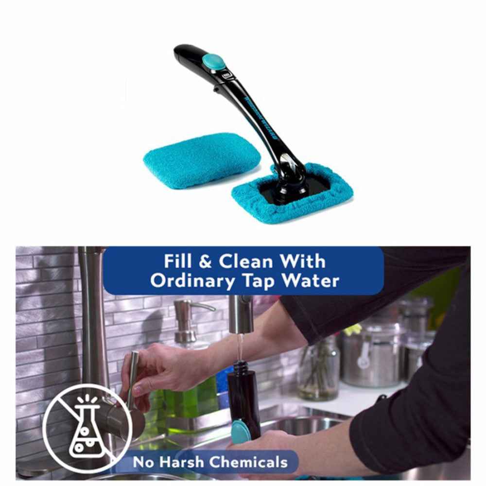 Windshield Wizard Car Window Cleaner Kit for Windscreen Glass Reusable