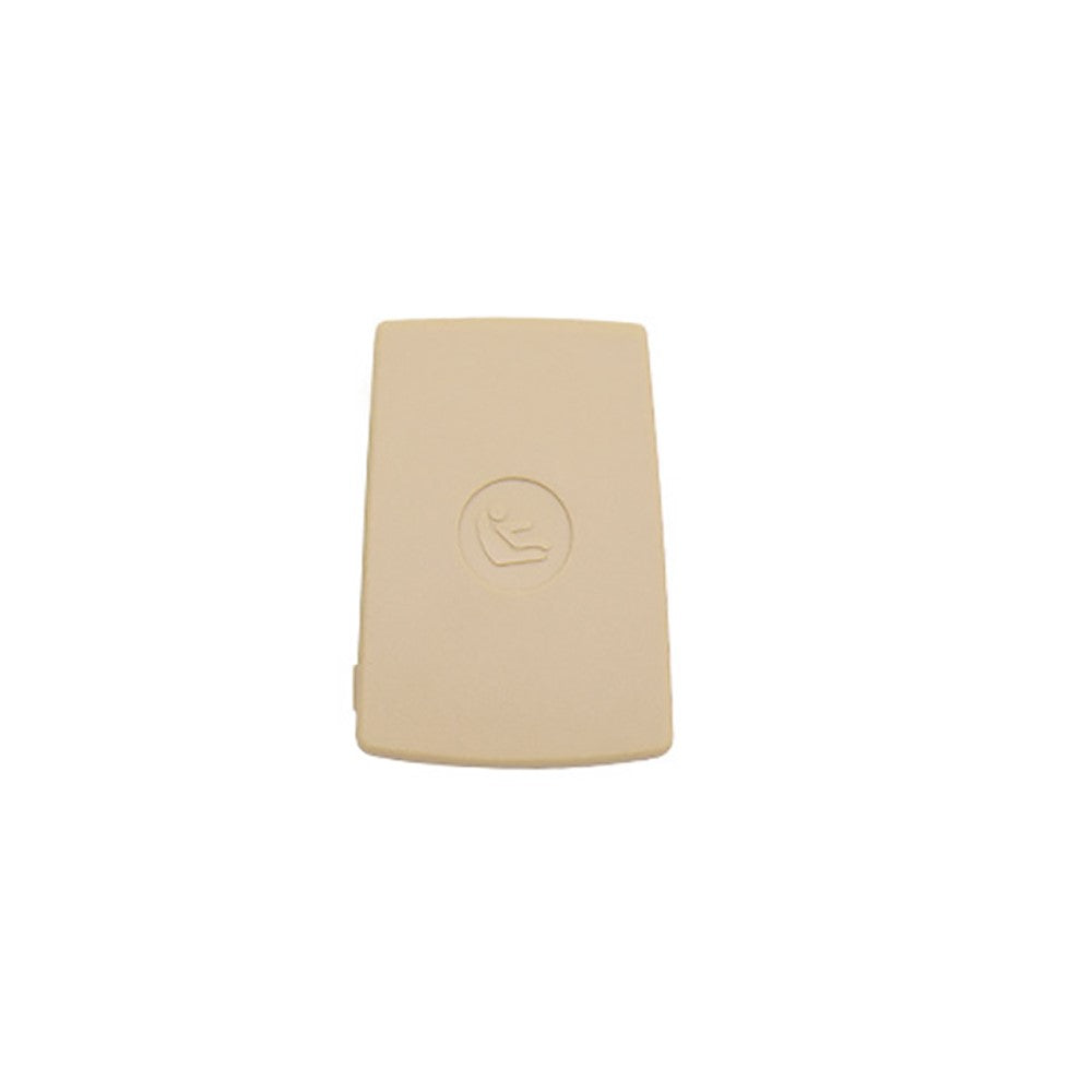 Car Accessories Rear Child Seat Safety Belt Anchor Cover for BMW X1/E84 3 Series E90/F30 - Beige/Single Cover
