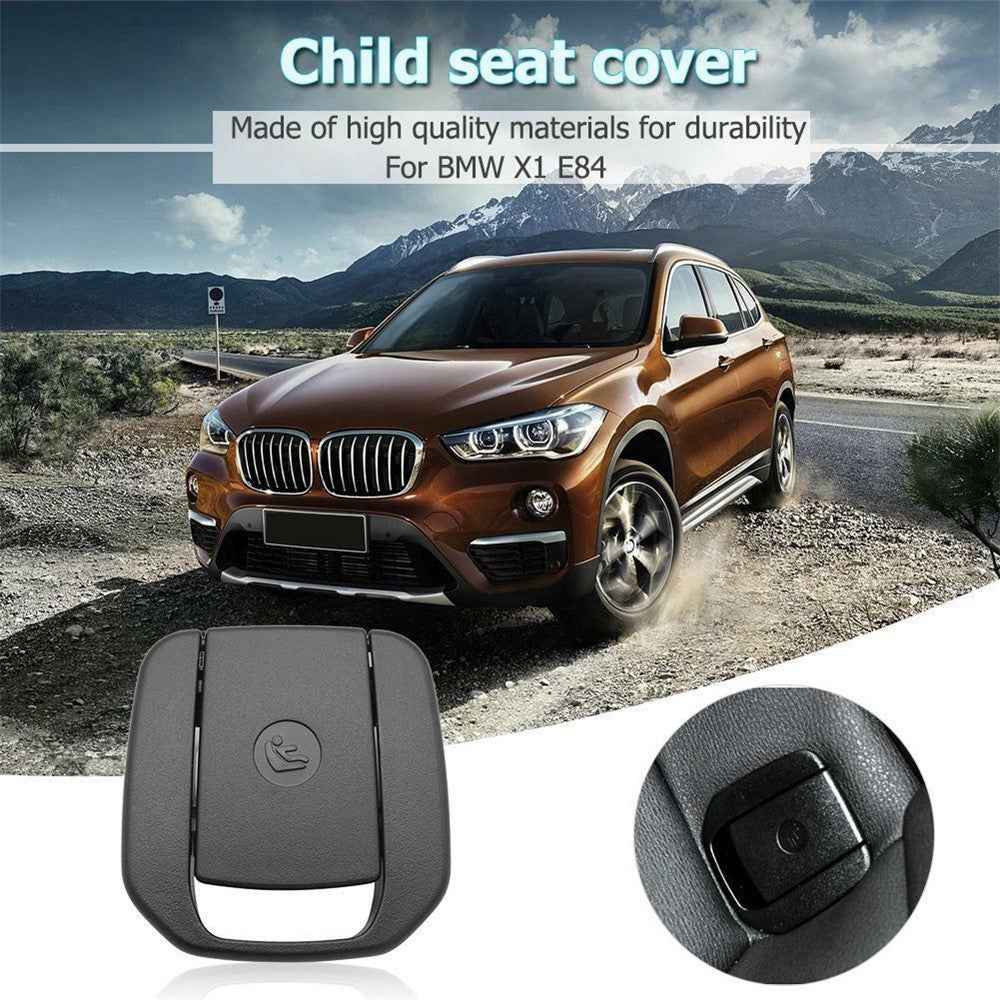 Car Accessories Rear Child Seat Safety Belt Anchor Cover for BMW X1/E84 3 Series E90/F30 - Black/Assembly Cover