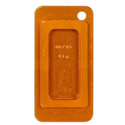 High Quality 3D Sublimation Heat Transfer Machine DIY Phone Case Metal Mold Clamp for iPhone 4 & 4S (Golden)
