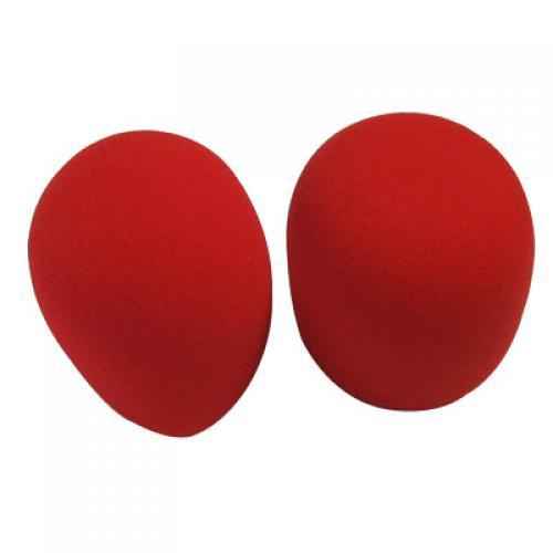 2PCS Microphone Foam Cover - Red