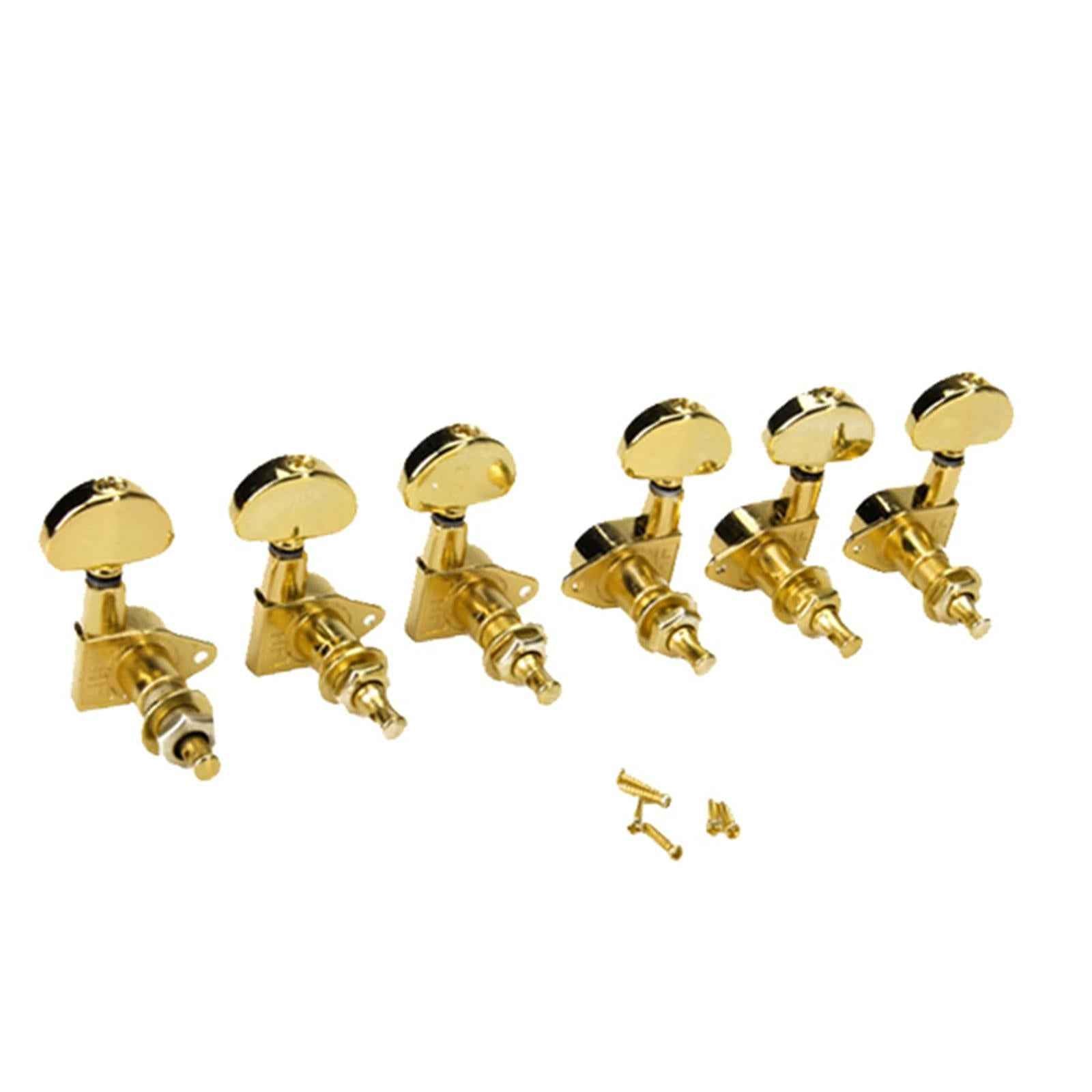 3 Pairs Sealed Guitar String Tuning Pegs Tuners Machine Heads 3L + 3R Gold