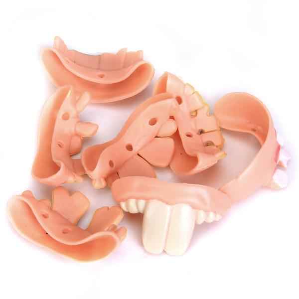 5Pcs Funny Gift Costume Party Ugly Gag Fake Teeth
