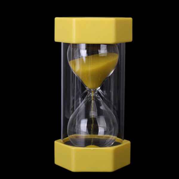 Assorted Color Time Hourglass Sandglass Sand Timer Kitchen 3 Min Yellow