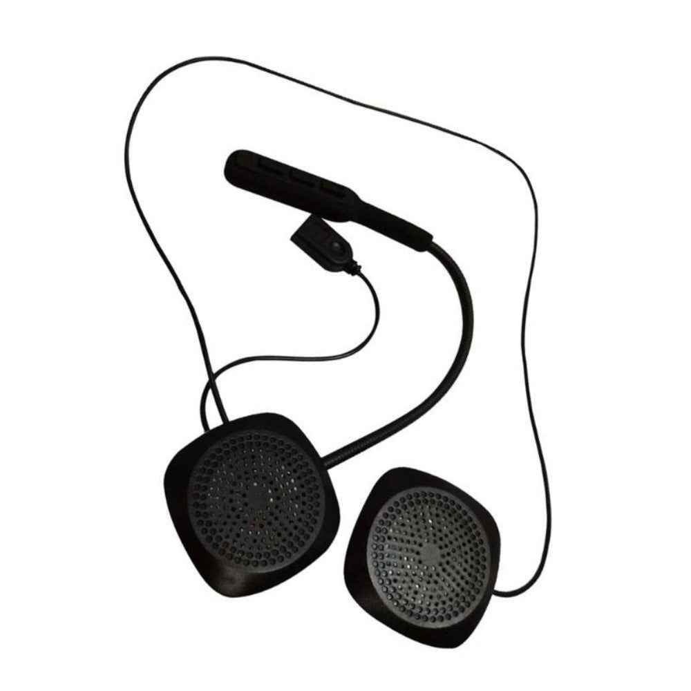 Motorcycle Motorbike Helmet Bluetooth-compatible Headset Wireless Headphone with Mic