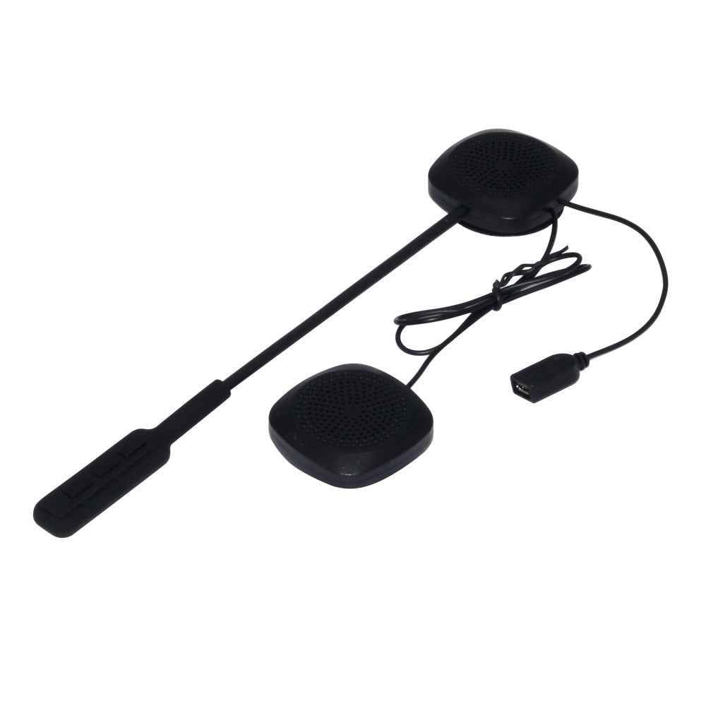 Motorcycle Motorbike Helmet Bluetooth-compatible Headset Wireless Headphone with Mic