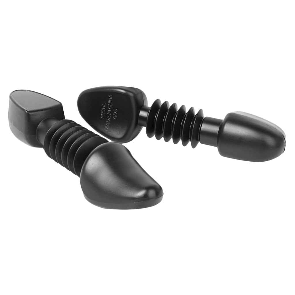 Footful 1 Pair Kids Shoes Trees Stretcher Shaper Plastic Spring for US Size 12.5-3 Black
